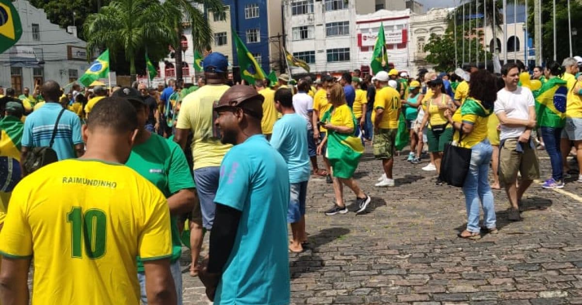 Bolsonaristas vão à Mouraria em Salvador; Grupo não aceita derrota de atual presidente