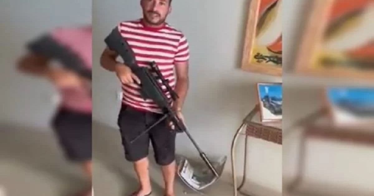 Polícia Federal apreende arma de bolsonarista que ameaçou matar Lula