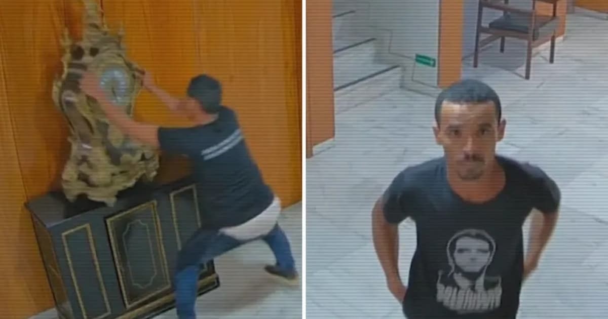 Atos golpistas: Homem que derrubou relógio de Dom João VI é preso pela PF