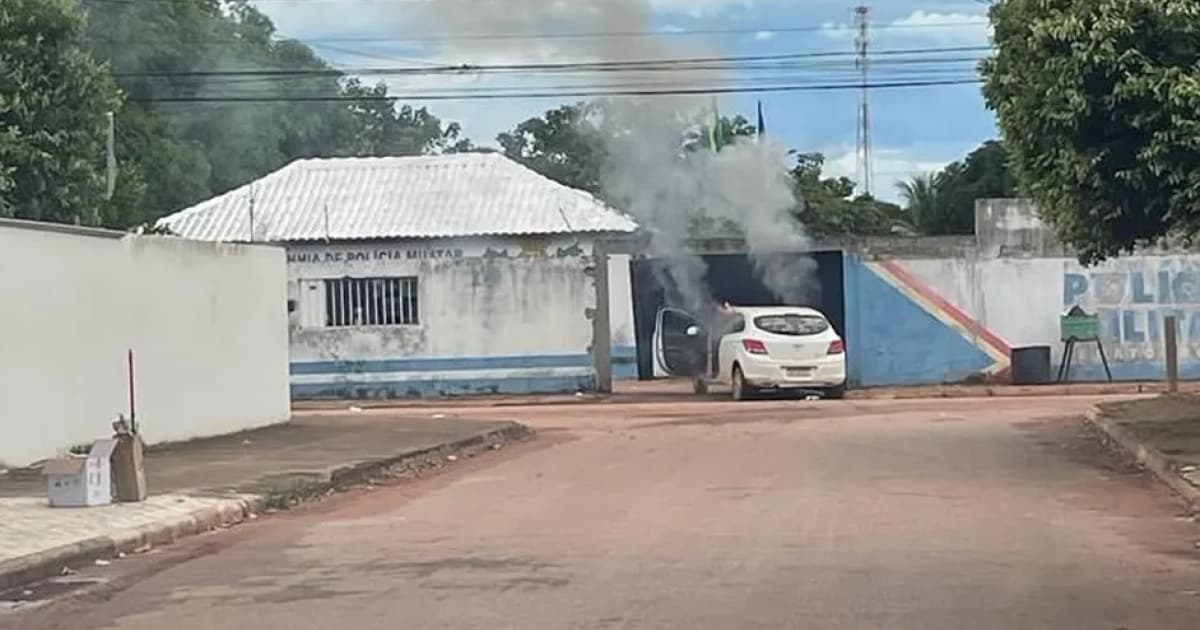 Bandidos atacam base da PM no interior do Mato Grosso