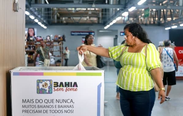 Bahia Sem Fome implanta novos pontos de coleta em estações do metrô de Salvador
