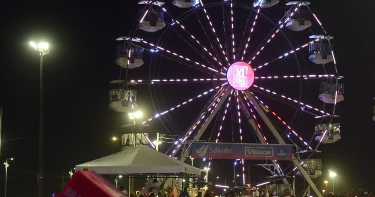 Roda gigante no Festival Virada Salvador