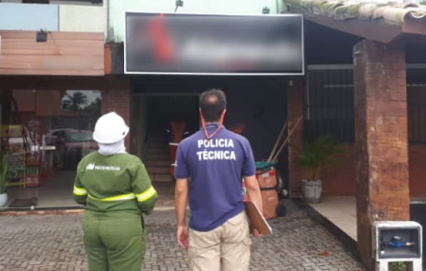 Coelba flagra ligação clandestina de energia elétrica em academia no bairro de Stella Maris