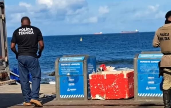 Polícia prende suspeito de envolvimento na morte do homem encontrado dentro de isopor no Porto da Barra