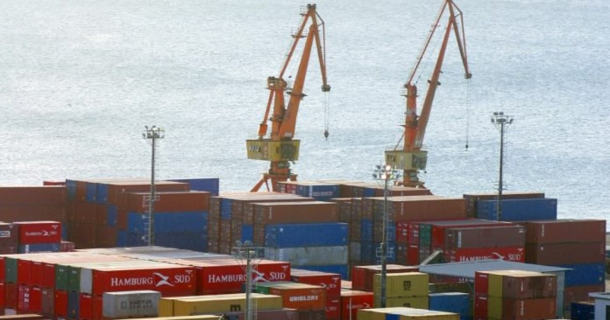 Exportações baianas registram queda de 39% em agosto, aponta SEI