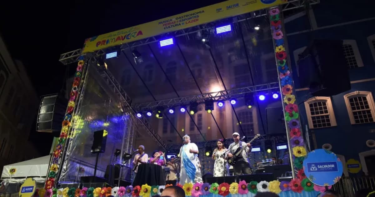 Prefeitura cancela shows do Festival da Primavera em Periperi após recomendação da Polícia Militar