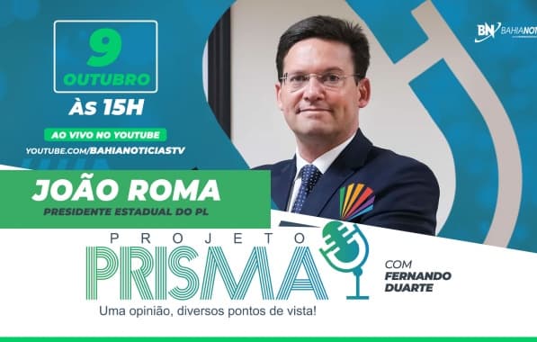 Projeto Prisma entrevista João Roma, ex-ministro da Cidadania e presidente do PL na Bahia