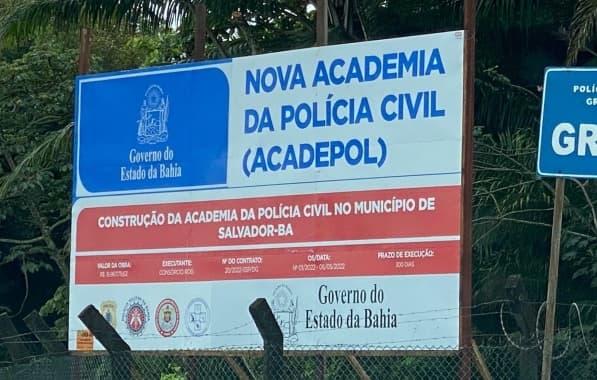 Atrasada, obra para construção da Academia da Polícia Civil recebe mais R$ 1,4 milhão