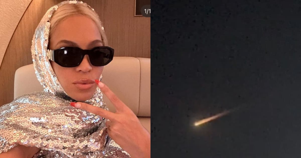 Beyoncé no interior ou meteoro: Baianos avistam luz cruzando o céu na noite desta sexta