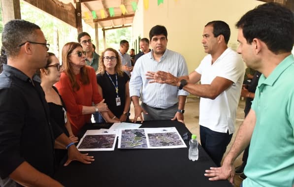 Bruno Reis vistoria obras do BRT e avalia implantação de parque ambiental na Mata Escura