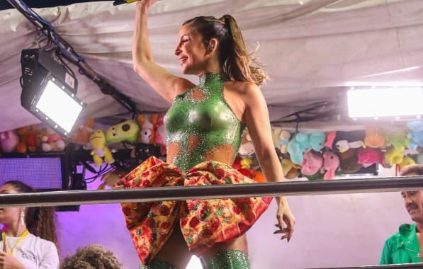 ‘Pizza da bagaceira’: Claudia Leitte puxa bloco Largadinho na Barra/Ondina