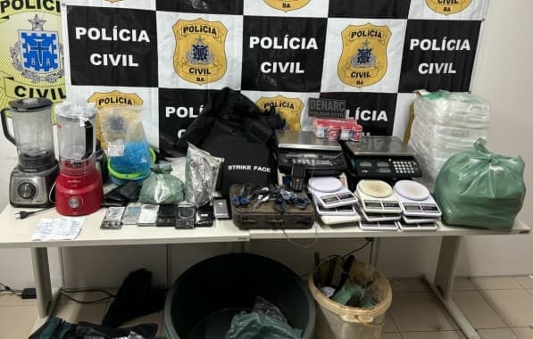 Polícia Civil desarticula laboratório de drogas na Engomadeira; entorpecentes foram apreendidos na localidade da Lajinha