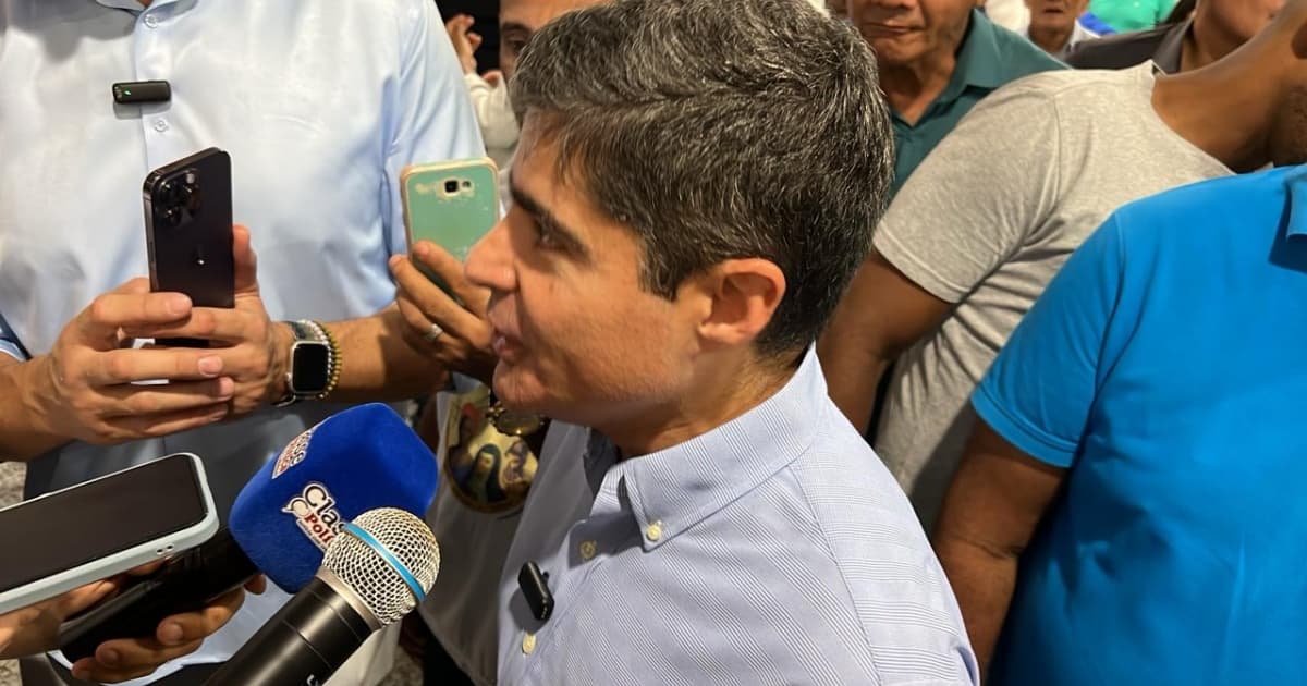 “Vai mais uma vez ser consagrado nas urnas”, diz ACM Neto confirmando pré-candidatura de Bruno Reis