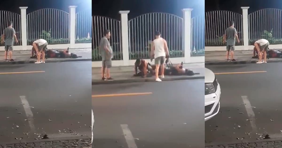 VIDEO: Músicos da Osba são flagrados imobilizando homem morto no Corredor da Vitória antes da chegada da polícia