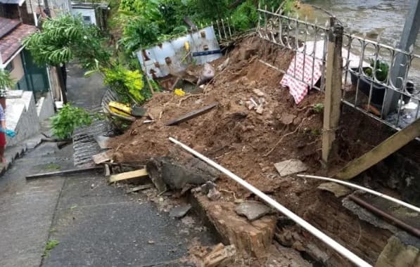 Chuvas em Salvador: risco de deslizamento de terra deixa a capital em nível de alerta