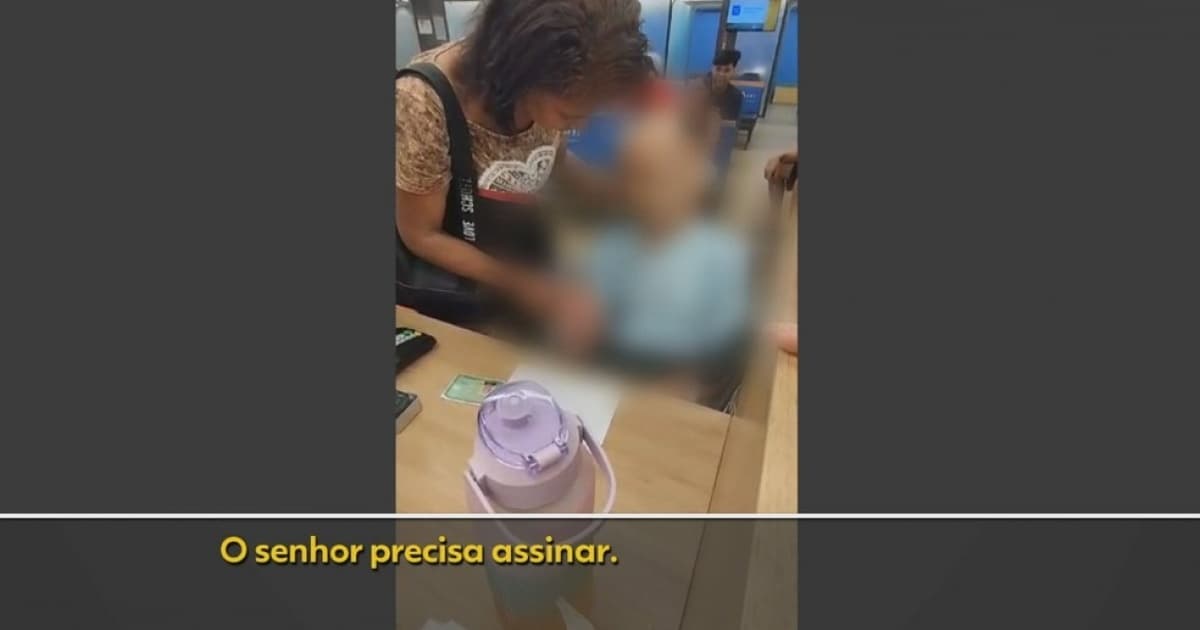 VÍDEO: Mulher leva cadáver em cadeira de rodas ao banco para sacar empréstimo de R$17 mil 