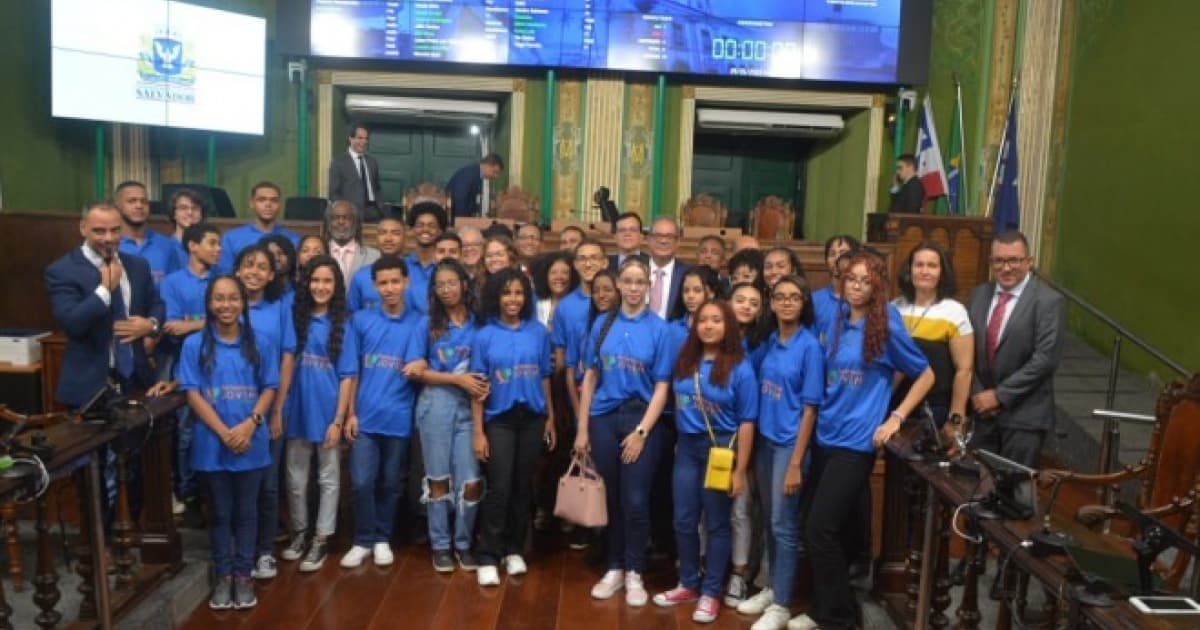Parlamento Jovem da Câmara de Salvador recebe inscrições de estudantes até dia 5