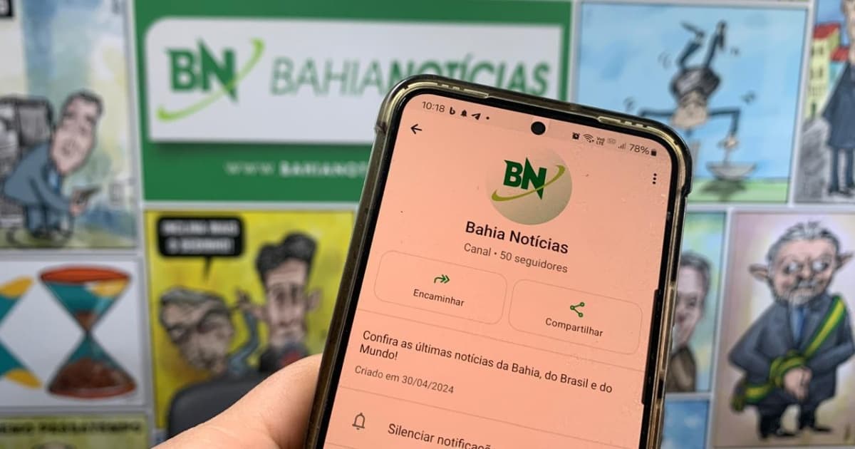 Canal do Bahia Notícias no WhatsApp é nova ferramenta para leitores