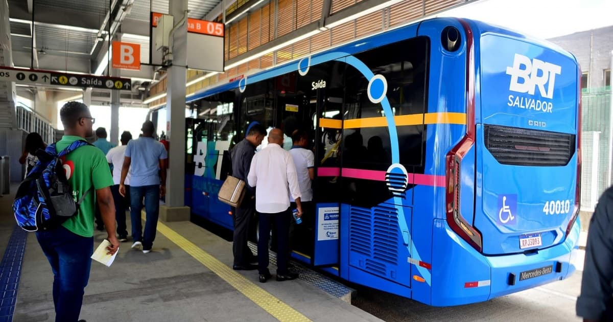 Número de passageiros no BRT Salvador cresce quase 200%