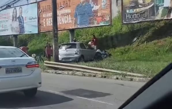 Manhã de sábado tem dois acidentes em Salvador; vítimas tiveram ferimentos leves