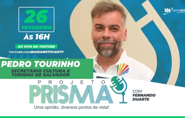 Projeto Prisma entrevista Pedro Tourinho, secretário de Cultura e Turismo de Salvador