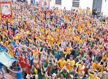 2 mil jovens ensaiam no Pelourinho para Jornada Mundial da Juventude 