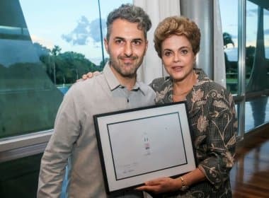Ao lado do diretor Alê Abreu, Dilma assiste animação brasileira indicada ao Oscar
