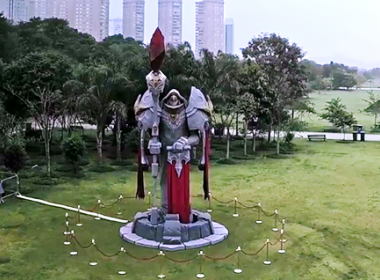 Escultura de torre de ‘League of Legends’ chega a Salvador neste fim de semana