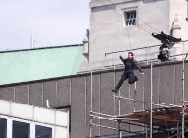 Tom Cruise se acidenta em cena e gravações de ‘Missão Impossível 6’ são suspensas