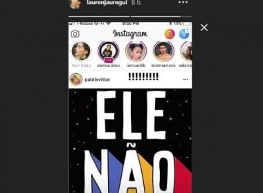 Ex-Fifth Harmony compartilha post de Pabllo Vittar em campanha contra Bolsonaro