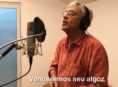 Caetano grava música em homenagem a Moa do Kantendê; veja vídeo