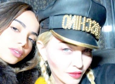 Anitta publica foto ao lado de Madonna: ‘aprendizado para a vida inteira’