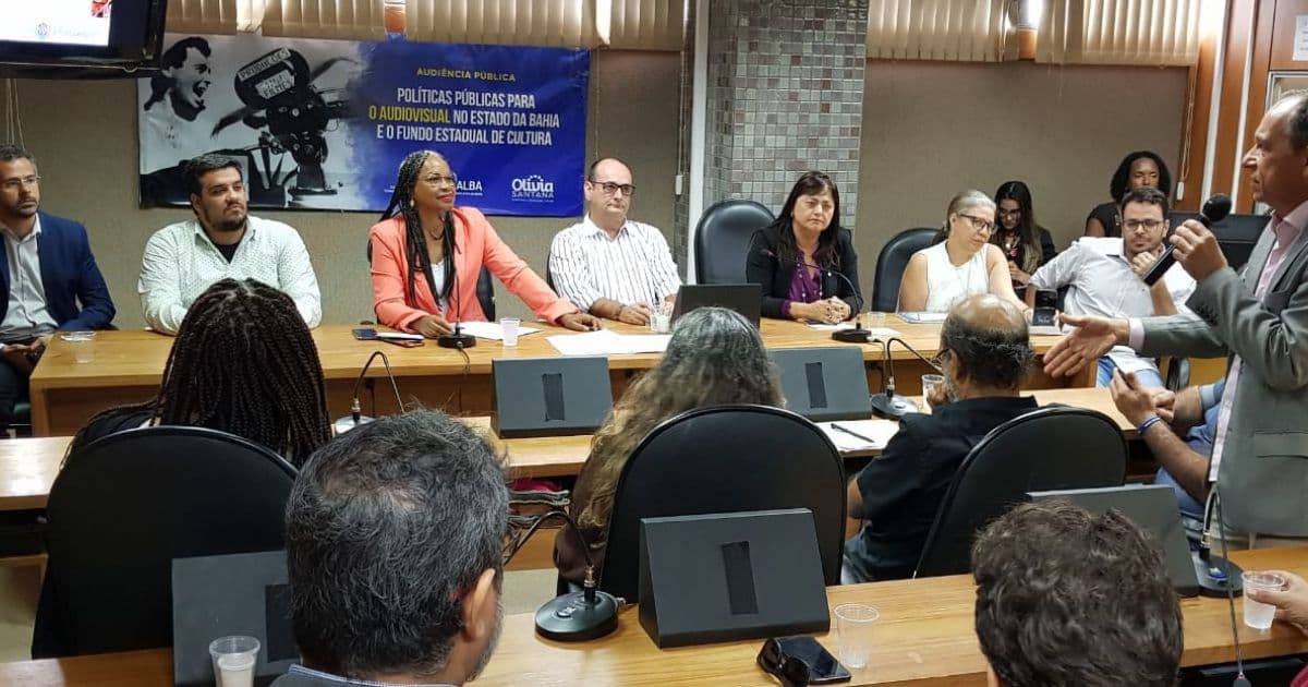 Proposta de Lei do Audiovisual na Bahia é debatida em audiência pública na AL-BA
