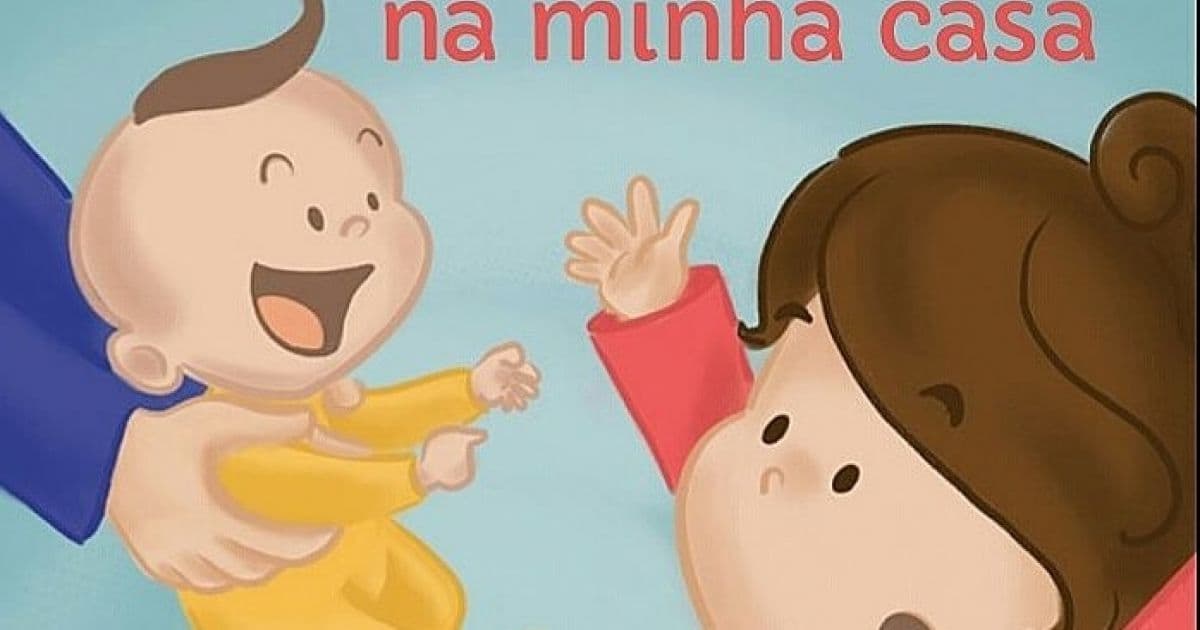 Jornalista baiana lança livro infantil 'Tem um irmãozinho na minha casa'
