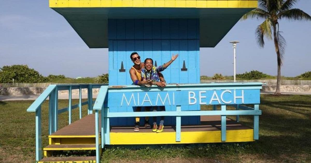 'Vai Que Cola': Emiliano D'ávila e Samantha Schmütz vão até Miami gravar série