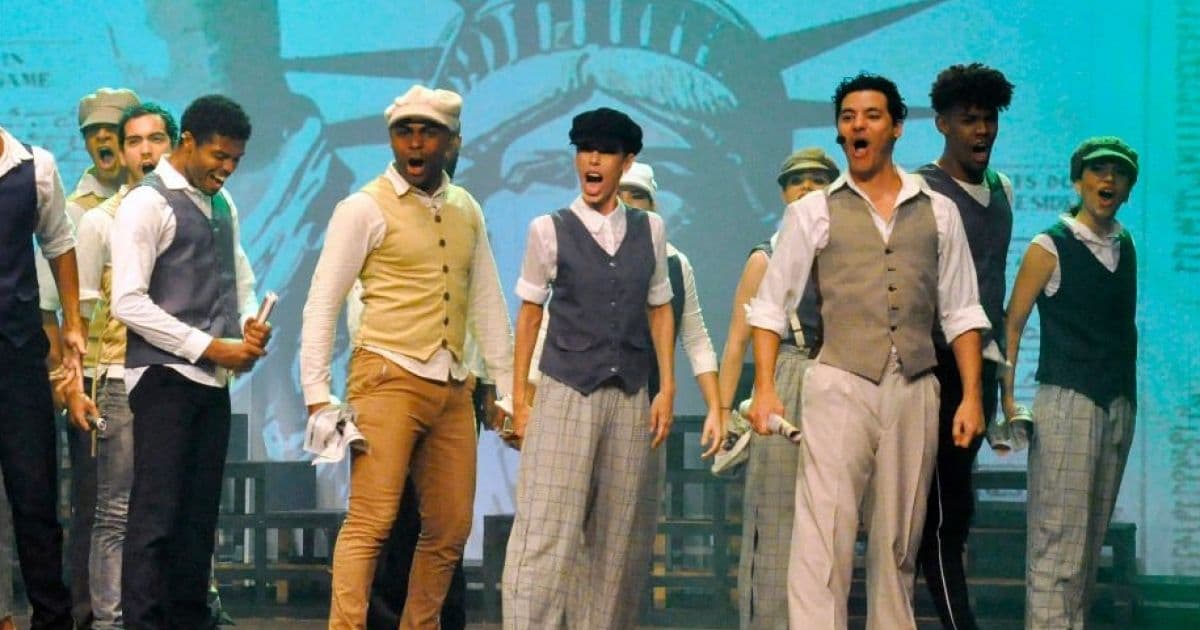 Companhia baiana realiza última apresentação do musical 'Magic On Broadway' em Salvador