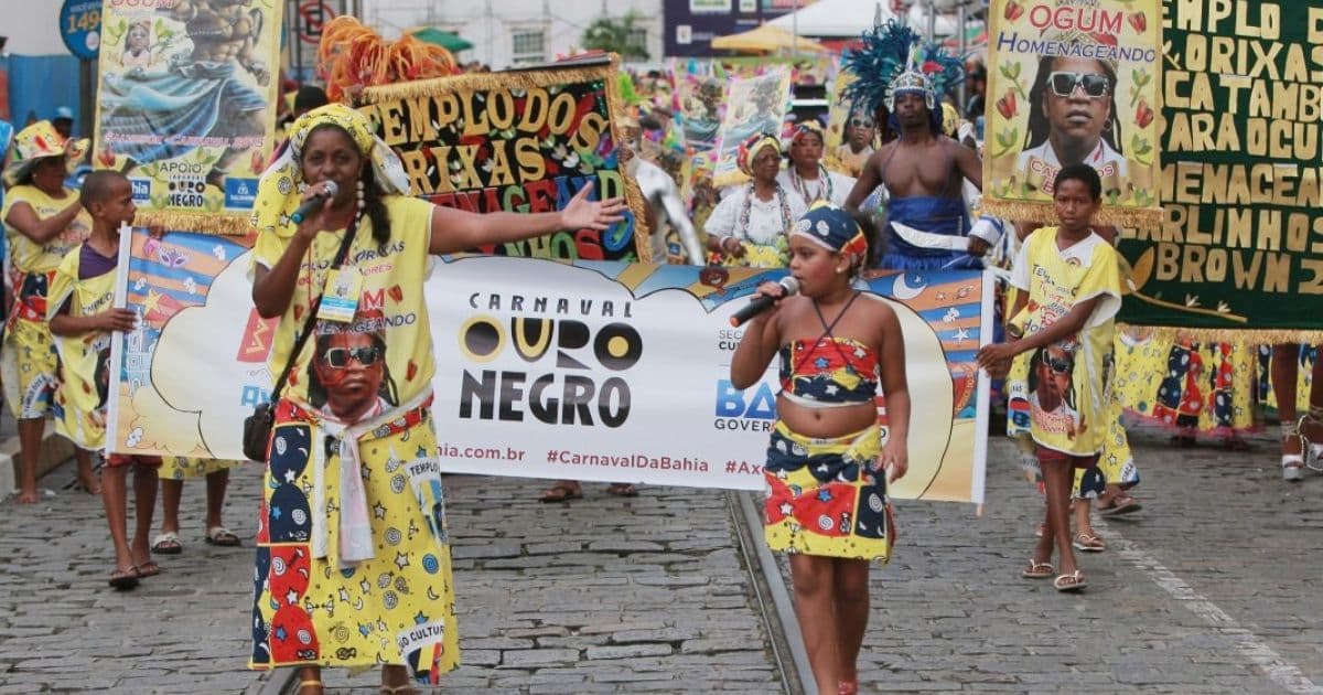 Inscrições para Carnaval Ouro Negro 2020 encerram na próxima segunda