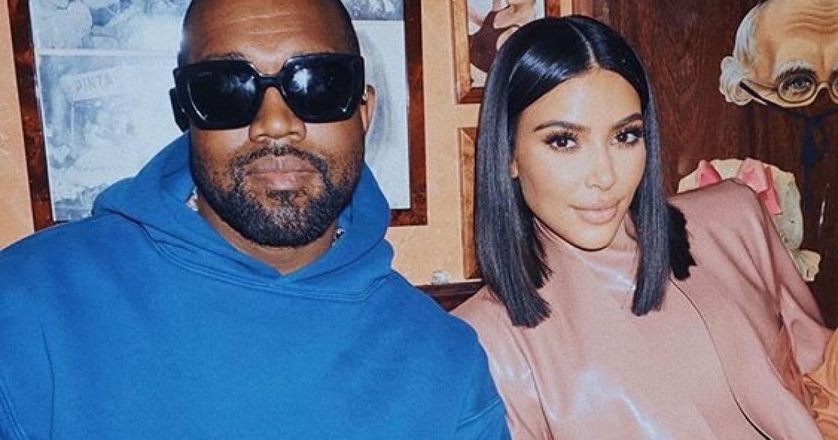 Em tuítes, Kanye West revela que tenta se divorciar de Kim Kardashian há dois anos