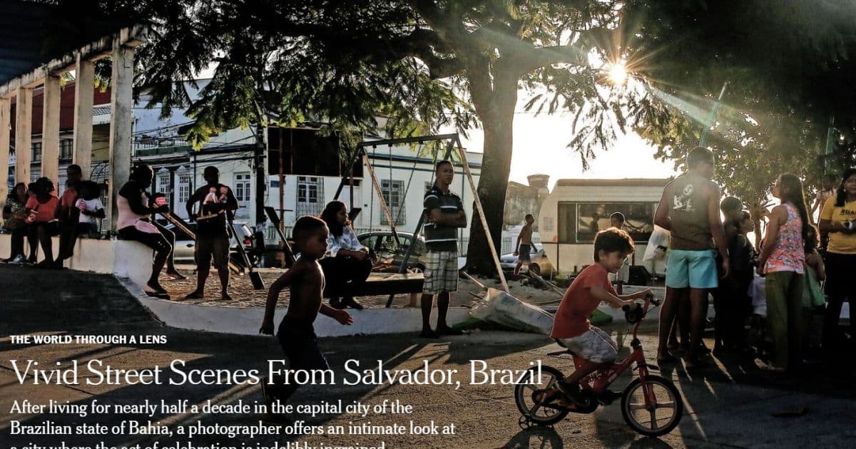 New York Times retrata Salvador pelas lentes de fotógrafa canadense que viveu na cidade