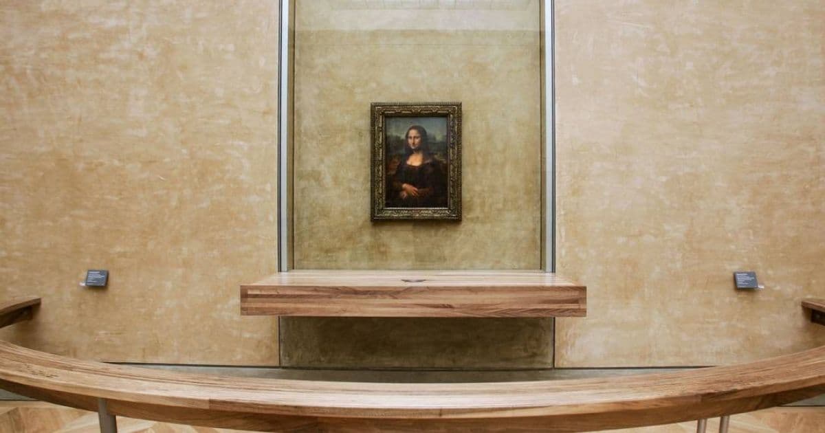 Louvre realiza leilão para chegar perto da Mona Lisa e lance atinge US$ 98 mil