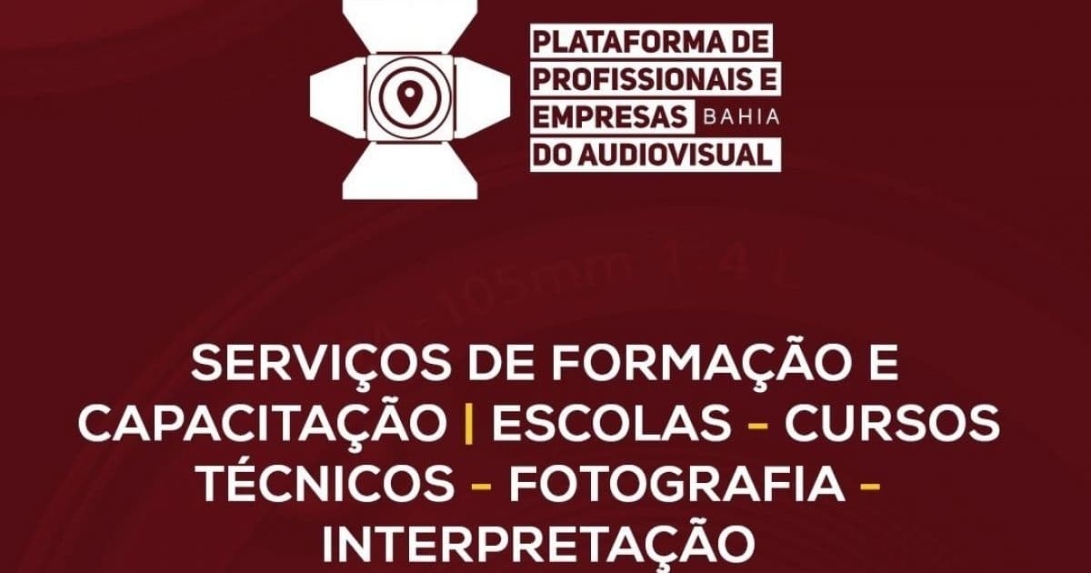 Dimas lança Plataforma de Profissionais e Empresas do Audiovisual da Bahia