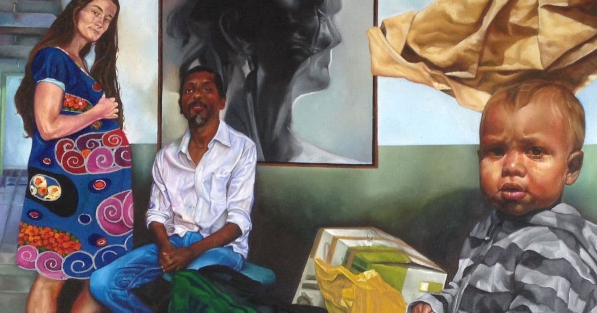 Pintor baiano, Anderson Santos lança e-book 'Floresta Negra'