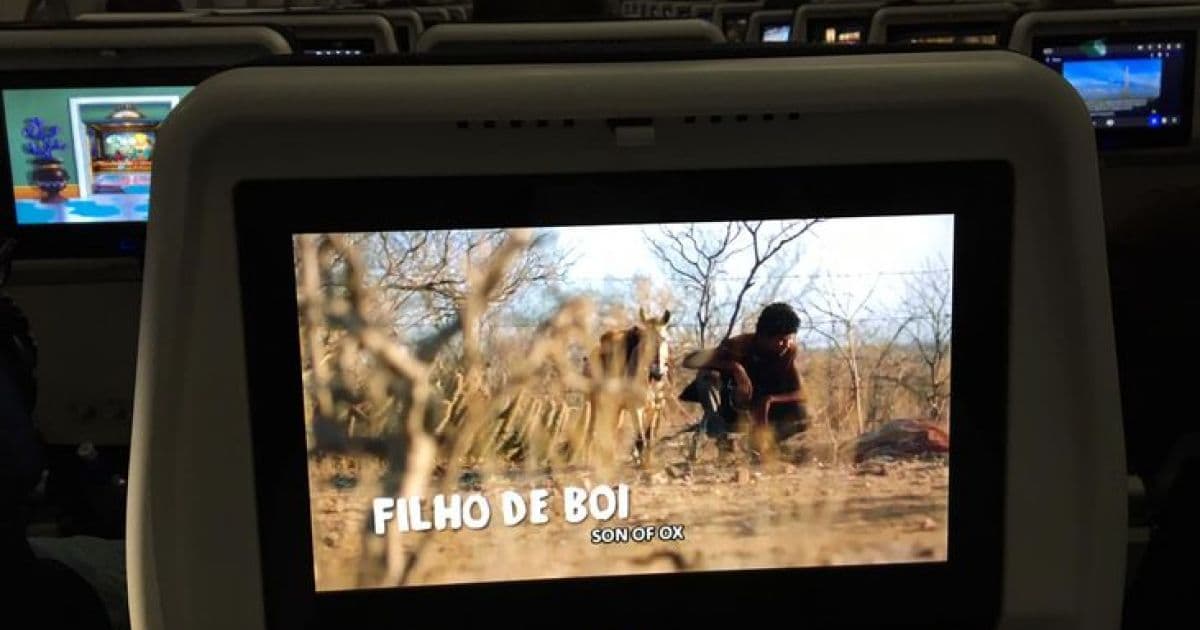 Filme baiano entra em catálogo de empresas aéreas e é exibido em viagens internacionais