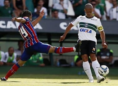 Bahia perde para o Coritiba e confirma retorno para a segunda divisão do Campeonato Brasileiro