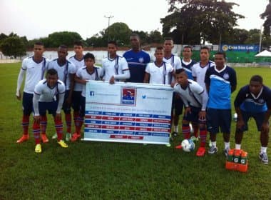  Em preparação para Taça BH, Bahia sub-17 vence amistoso