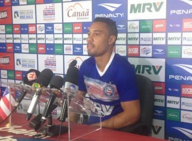 Recuperado de lesão, Edigar Junio diz sentir saudade dos gols pelo Bahia