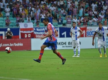 Hernane minimiza penalidade perdida e garante gol no Ba-Vi: ‘Eu vou meter gol’