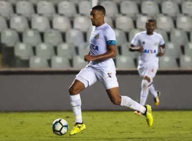Bahia negocia a contratação do volante Gregore, destaque do Santos B