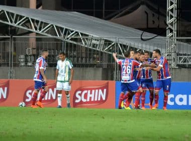 Tiago liga sinal de alerta no Bahia: 'Precisamos melhorar nosso futebol'