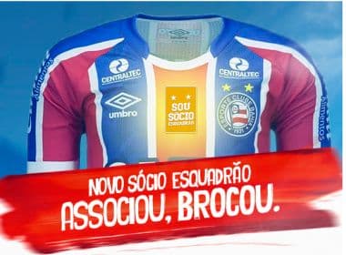 Novo benefício! Sócios do Bahia vão ganhar uma camisa oficial por ano